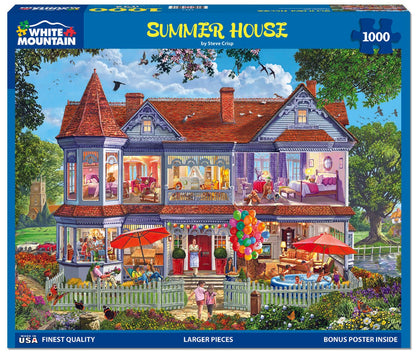Summer House (1857pz) - 1000 Piece Jigsaw Puzzle