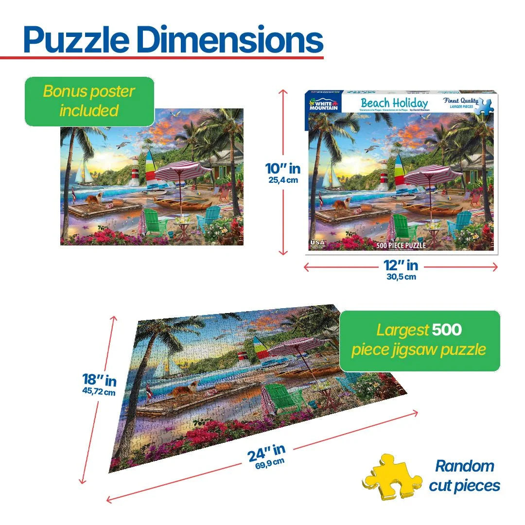 Beach Holiday (1609pz) - 500 Pieces