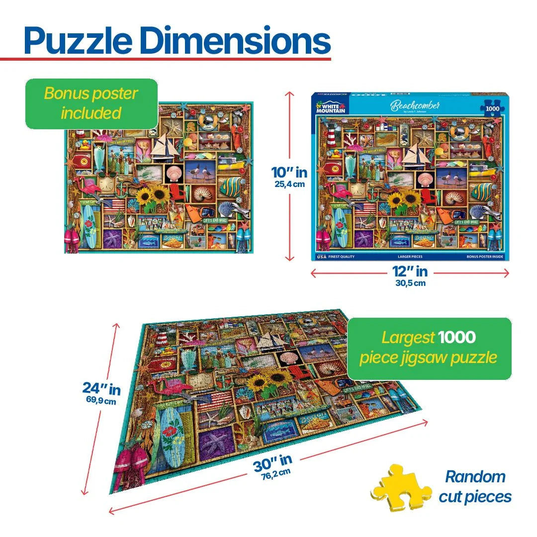 Beachcomber (2087pz) - 1000 Piece Jigsaw Puzzle