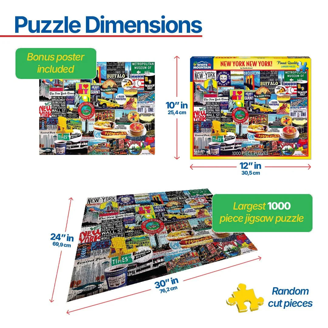 New York New York (1447pz) - 1000 Pieces