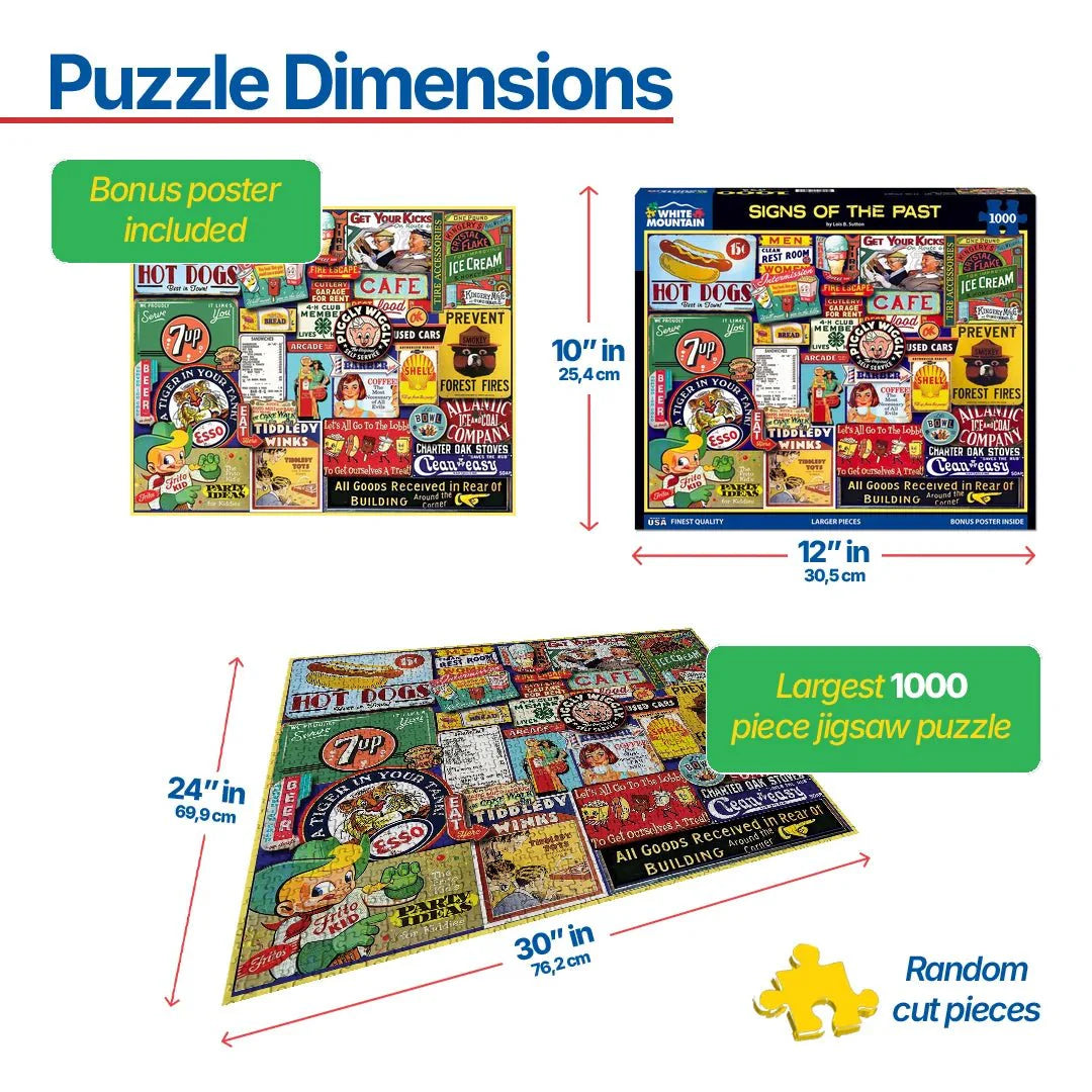 Signs Of The Past (2022pz) - 1000 Piece Jigsaw Puzzle