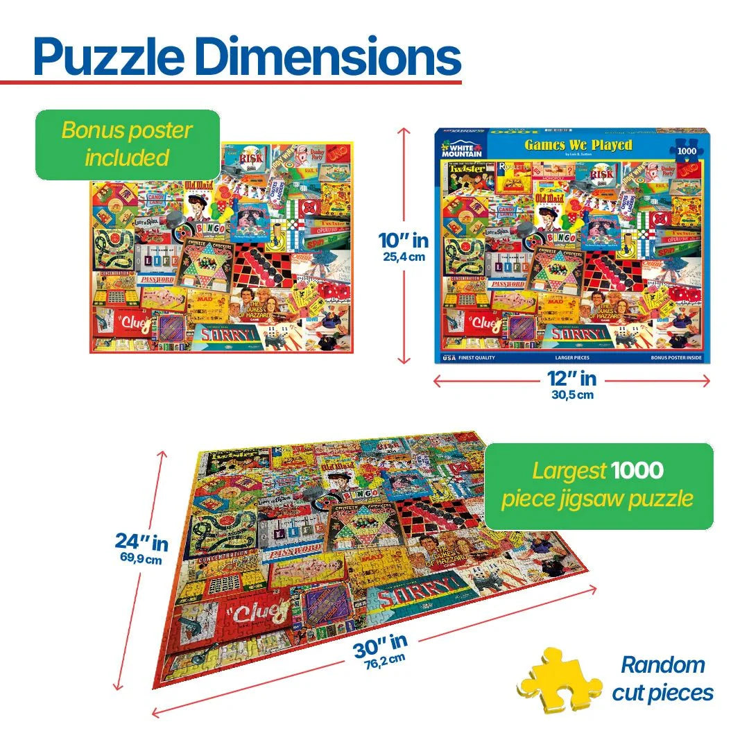 The Games We Played (924pz) - 1000 Pieces