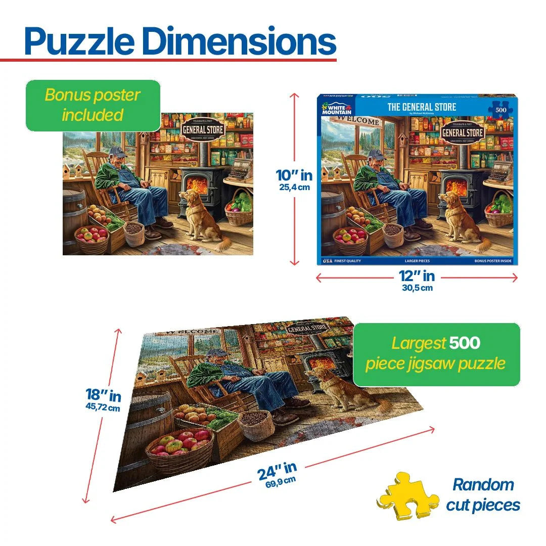 The General Store (2030pz) - 500 Piece Jigsaw Puzzle